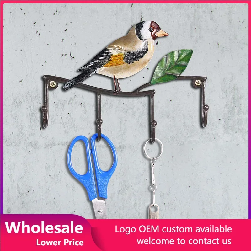 Coat Rack Standing - Resin Bird Hanger Wall Decorations Key