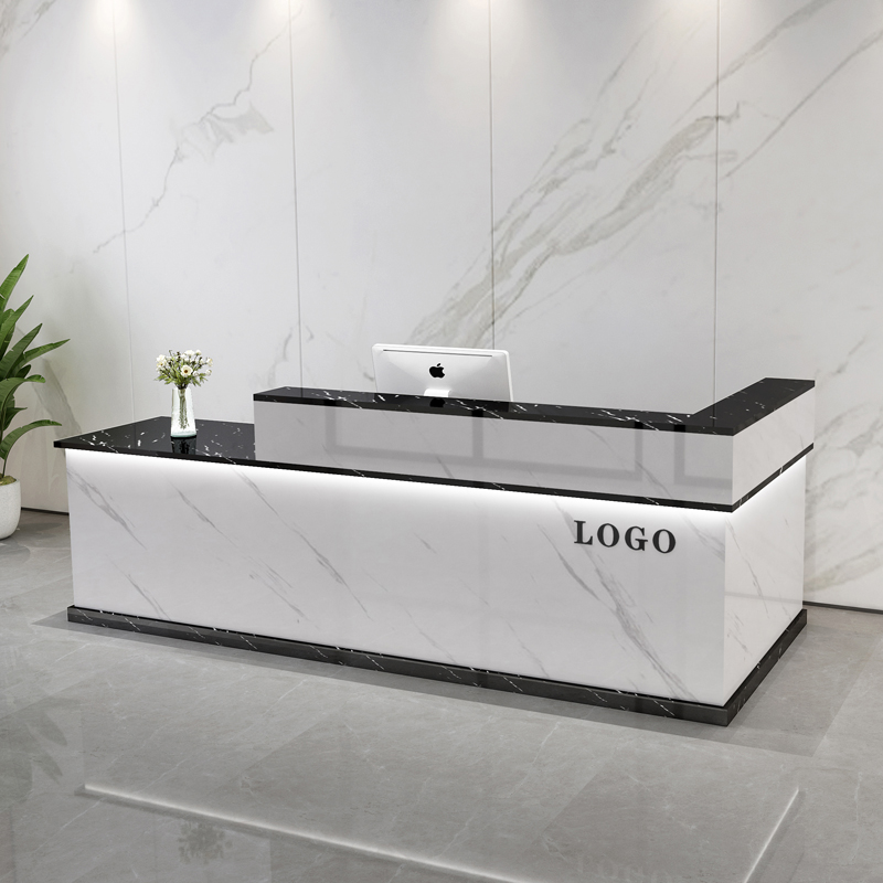 Storage Luxury Reception Desk  - Office Furniture In Usa ulasan dan harga