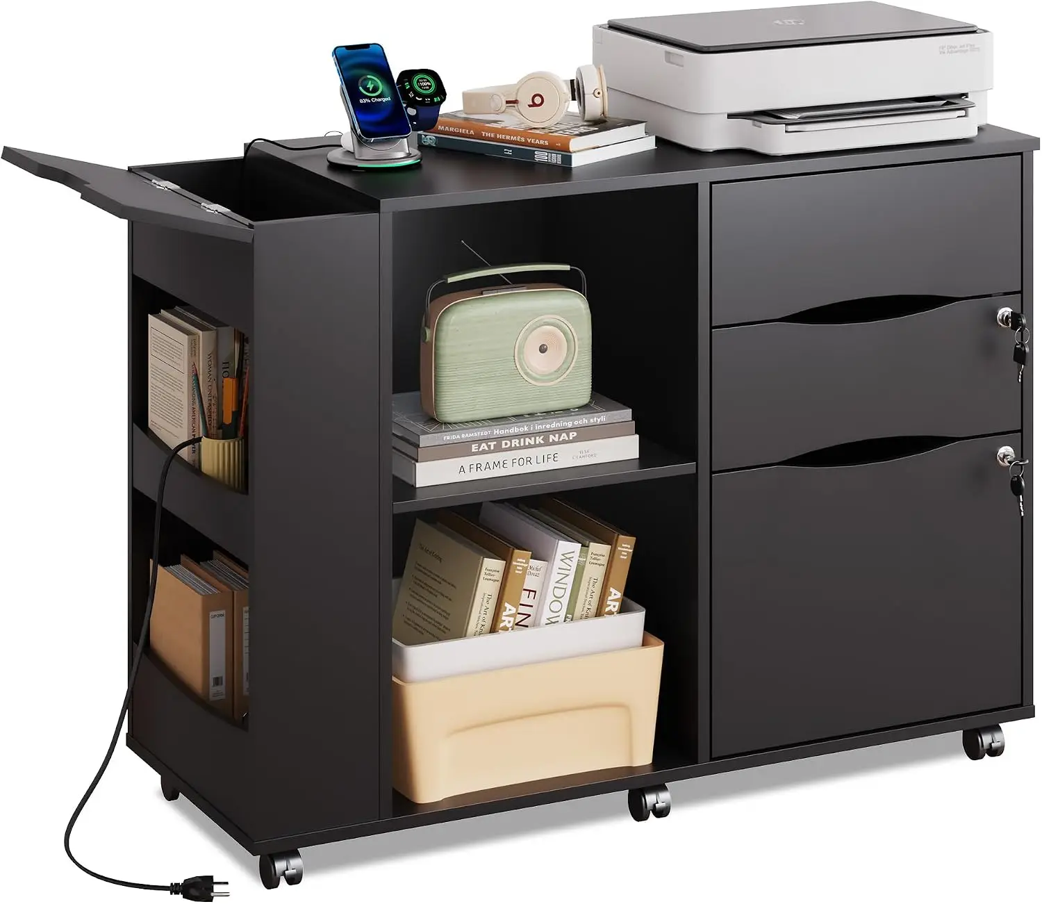 File Cabinet with Lock, Printe - File Cabinet Lateral ulasan dan harga