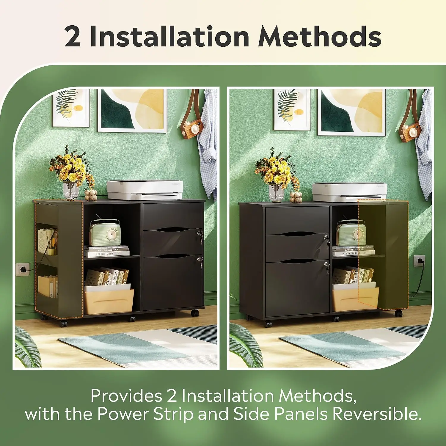 File Cabinet with Lock, Printe - File Cabinet Lateral ulasan dan harga