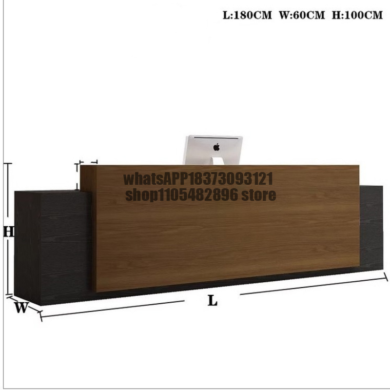 Simple Classic Reception Desk  - Office Furniture In Usa ulasan dan harga