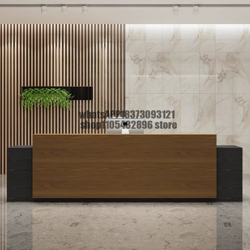 Simple Classic Reception Desk  - Office Furniture In Usa ulasan dan harga
