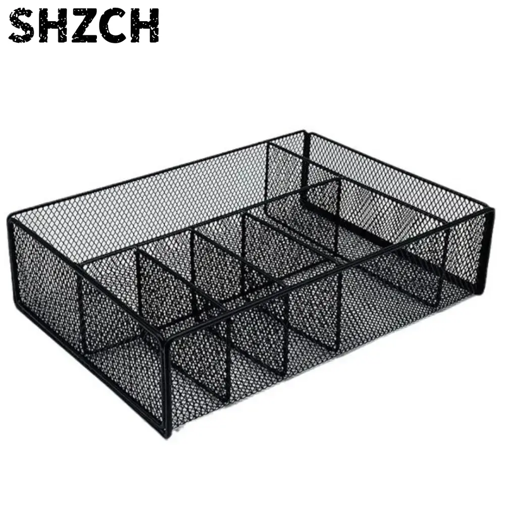 Black Metal Storage Basket Mes - Paper Basket Mesh ulasan dan harga