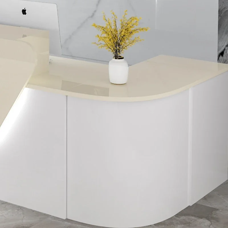 Storage Luxury Reception Desk  - Office Furniture In Usa ulasan dan harga