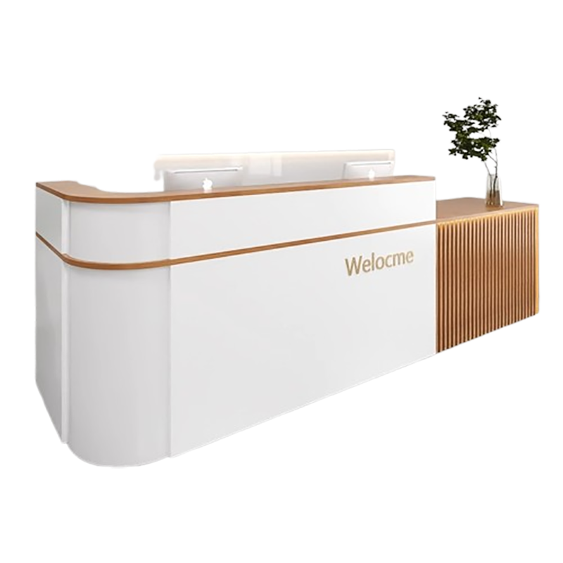 Storage Luxury Reception Desk  - Office Furniture In Usa ulasan dan harga