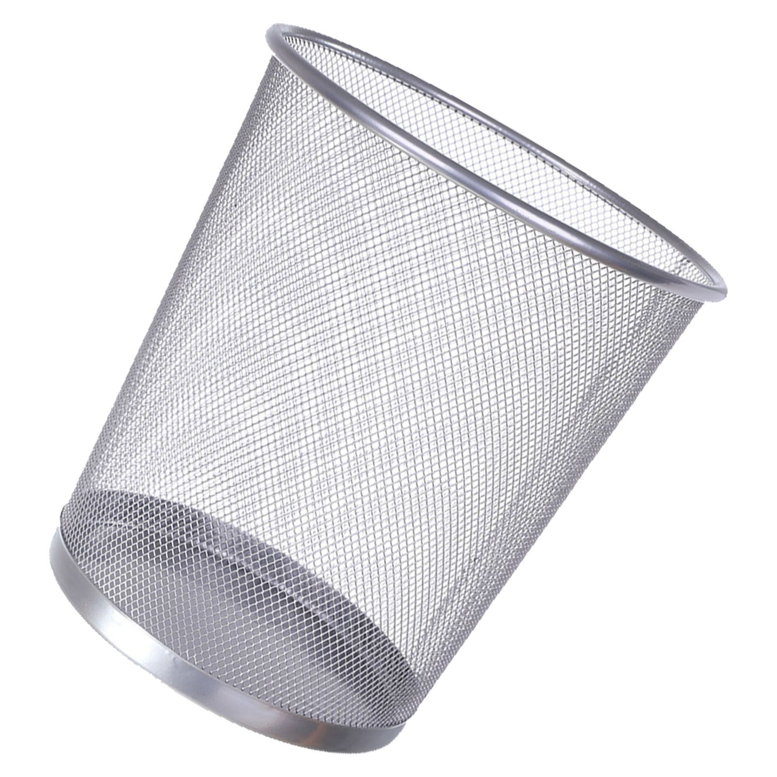 Mesh Iron Trash Can Open Top L - Paper Basket Mesh ulasan dan harga
