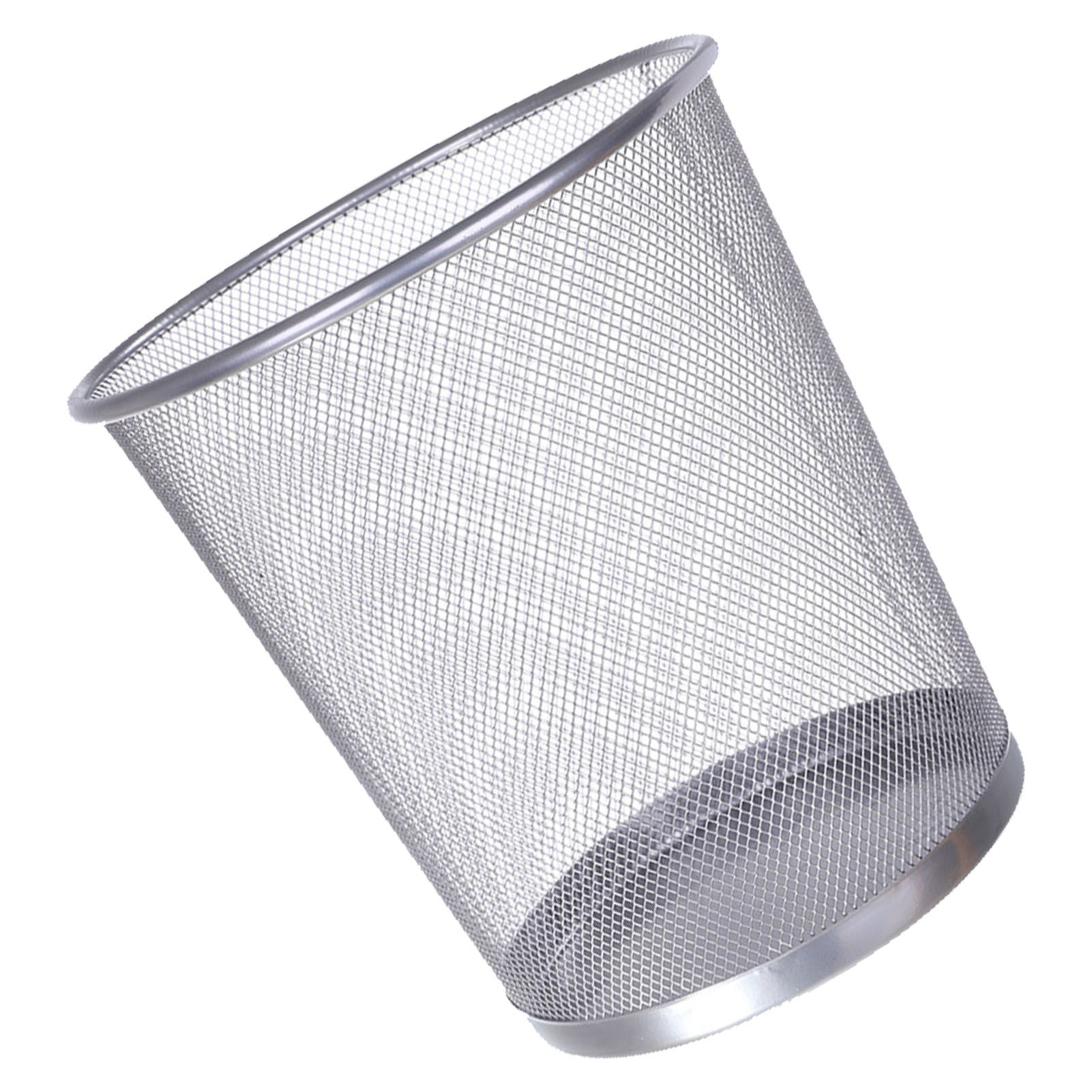 Mesh Iron Trash Can Open Top L - Paper Basket Mesh ulasan dan harga