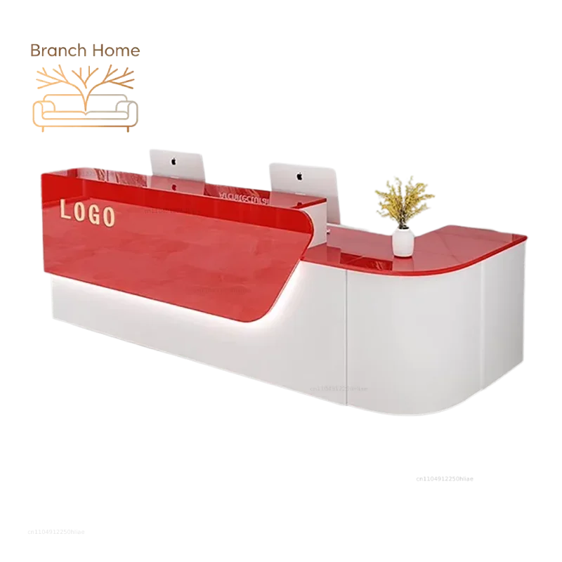 Storage Luxury Reception Desk  - Office Furniture In Usa ulasan dan harga