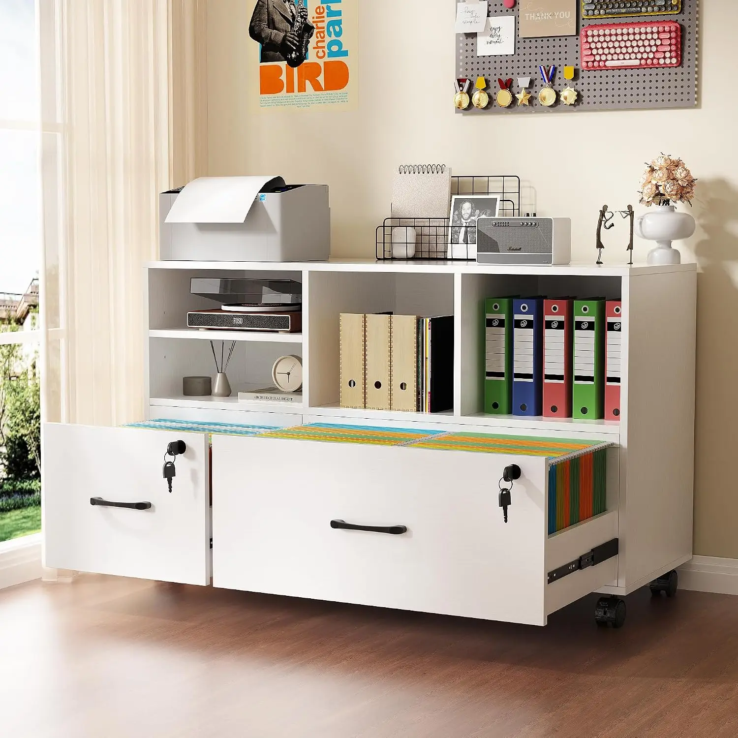 2 Drawer Mobile Lateral File C - File Cabinet Lateral ulasan dan harga