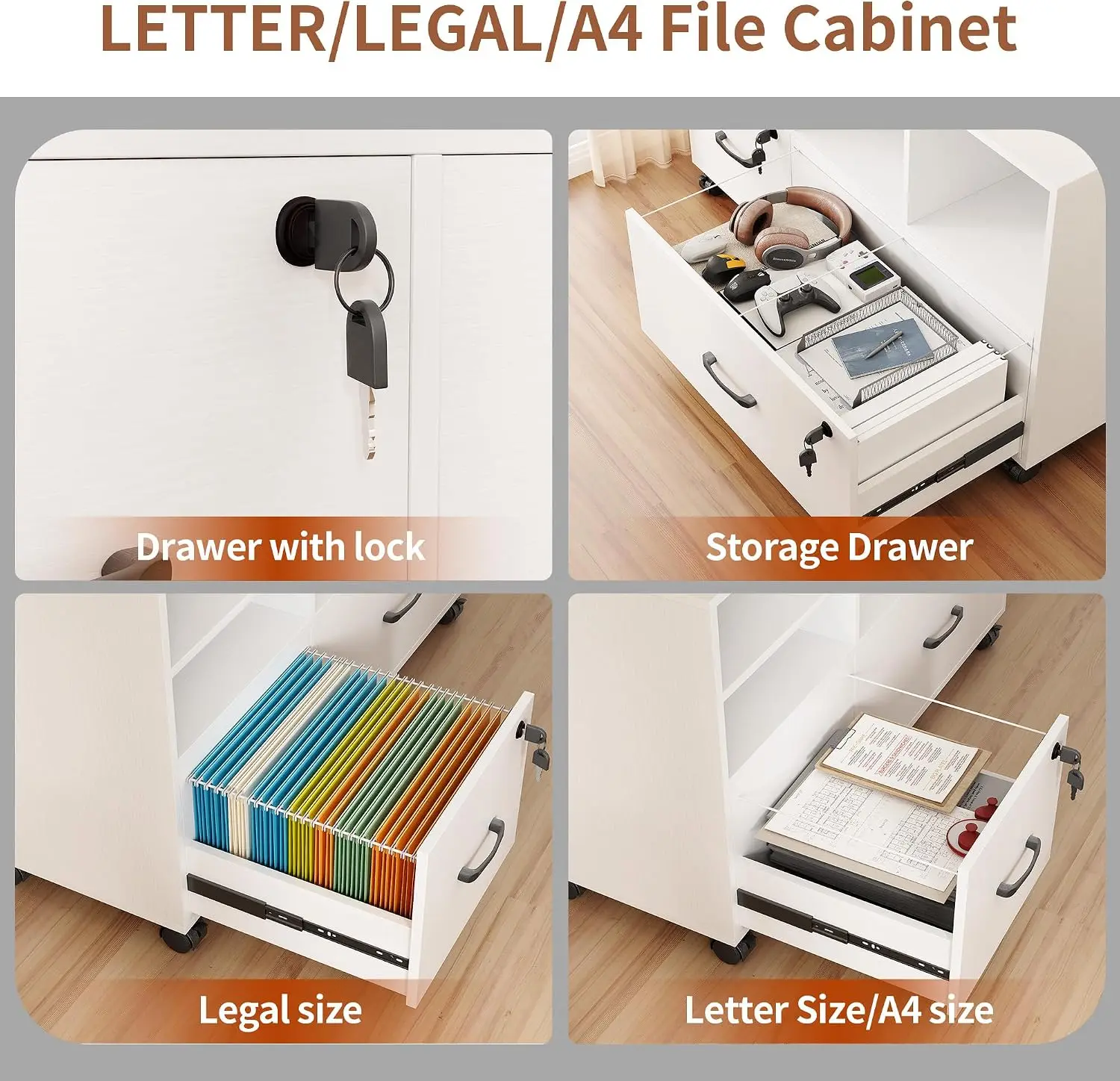 2 Drawer Mobile Lateral File C - File Cabinet Lateral ulasan dan harga
