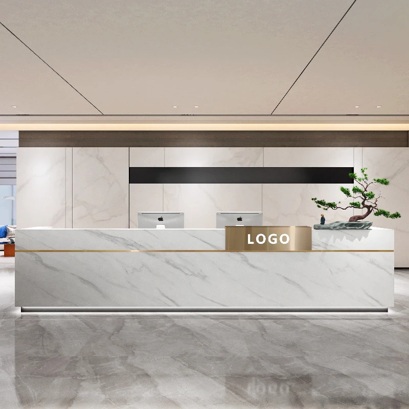 For Luxury Style Reception Des - Office Furniture In Usa ulasan dan harga