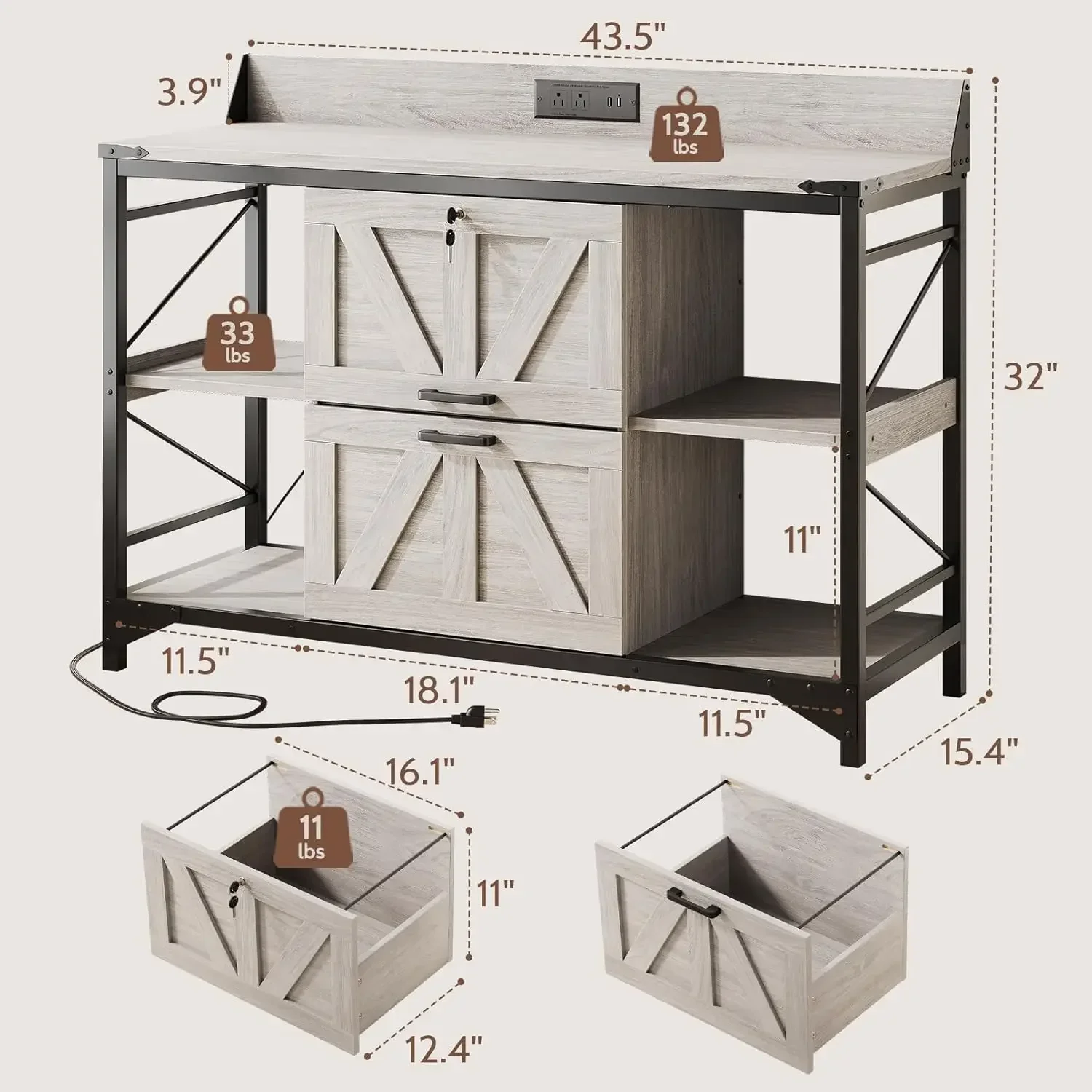 Lateral Filing Cabinet 44 Inch - File Cabinet Lateral ulasan dan harga