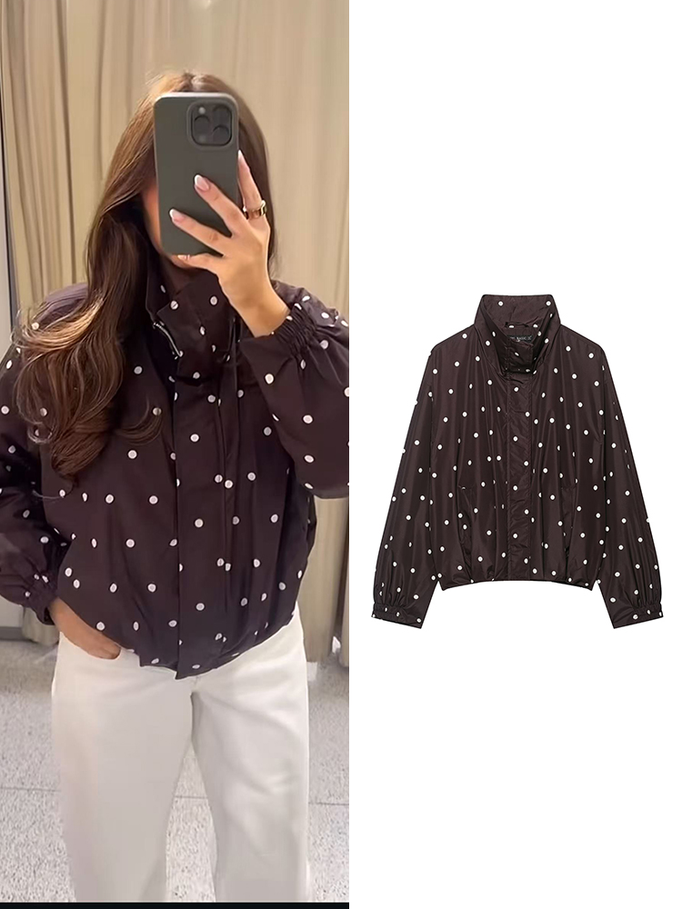 TFMLN Vintage Polka Dot Crop J - Coat Rack Standing ulasan dan harga
