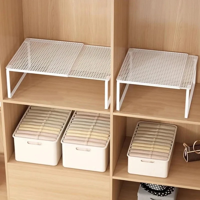 Expandable Closet Shelf Organi - Locker Storage Metal ulasan dan harga