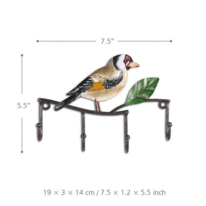 Resin Bird Hanger Wall Decorat - Coat Rack Standing ulasan dan harga