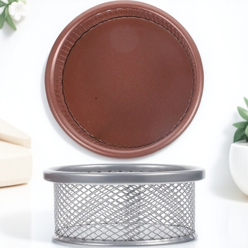 2Pcs Metal Paper Clip Holders  - Paper Basket Mesh ulasan dan harga