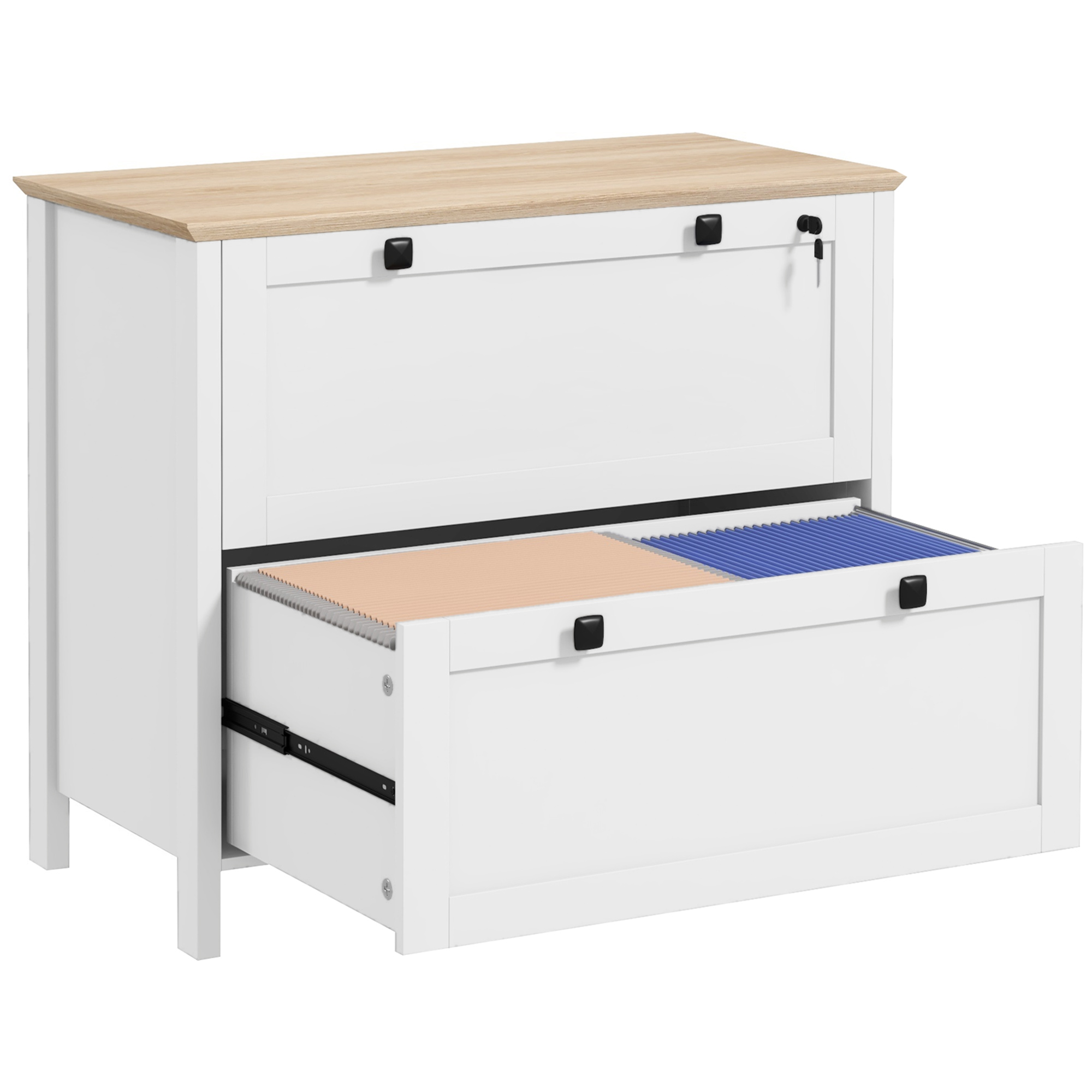 2 Drawer File Cabinet with Loc - File Cabinet Lateral ulasan dan harga