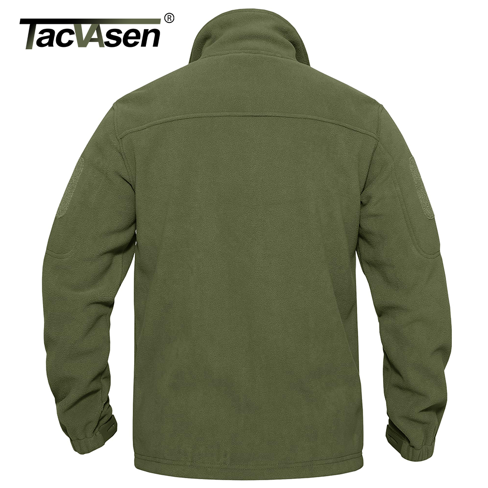 TACVASEN Men's Fleece Jacket S - Coat Rack Standing ulasan dan harga
