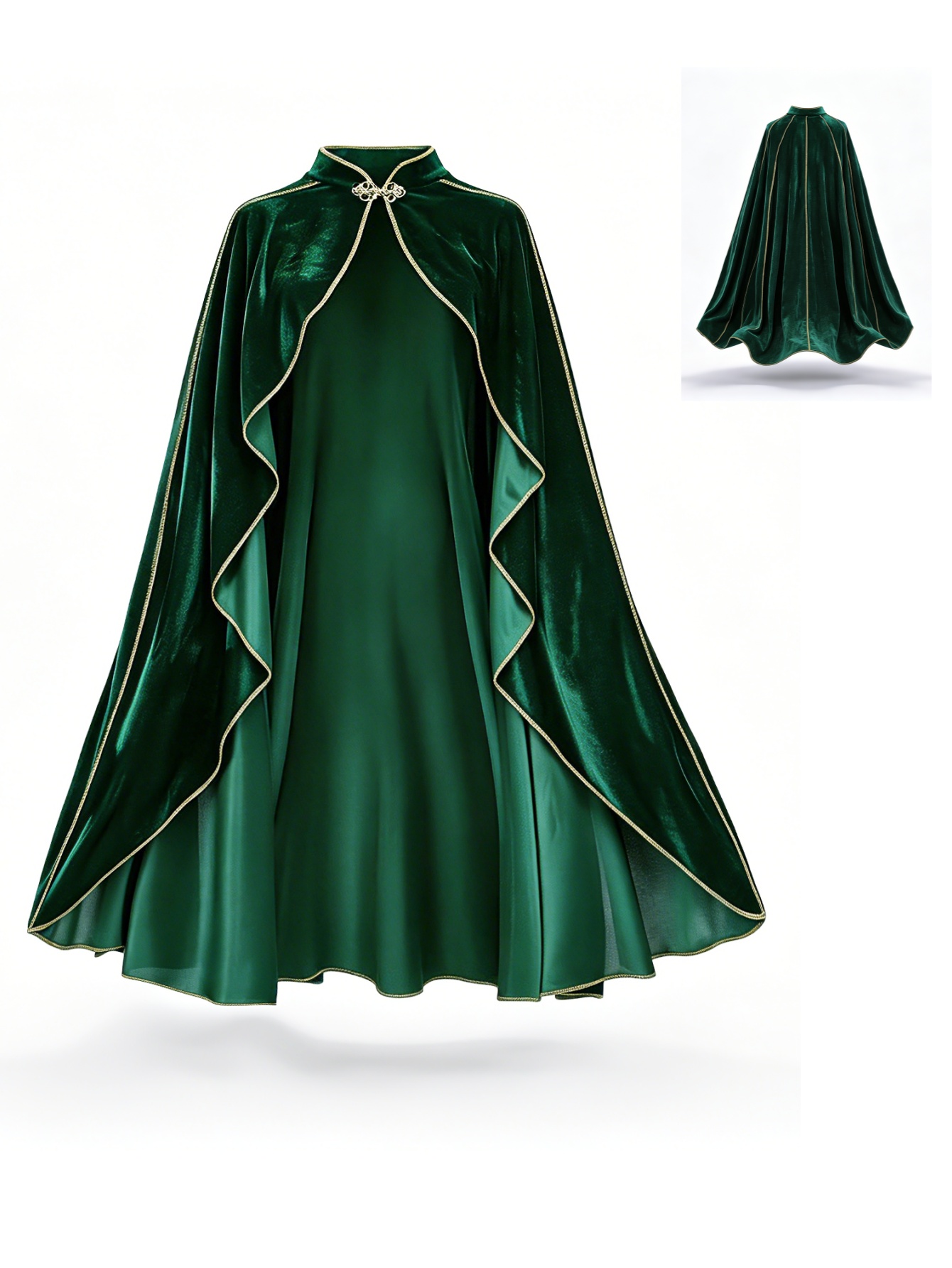Women Vintage Green Velvet Cap - Coat Rack Standing ulasan dan harga