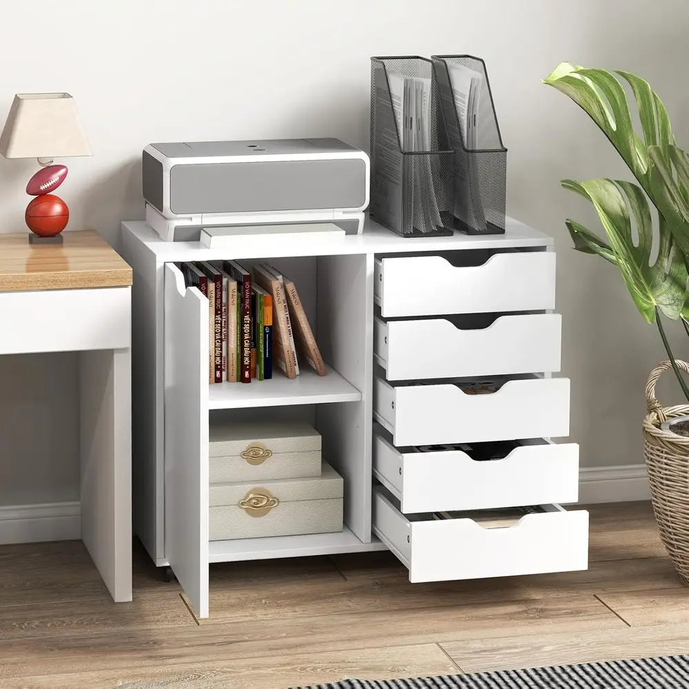 5-Drawer Lateral File Cabinet  - File Cabinet Lateral ulasan dan harga