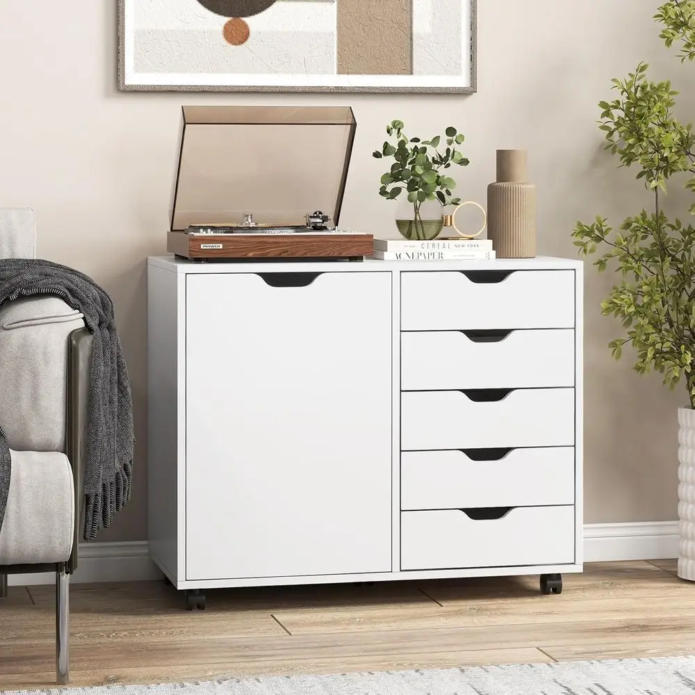 5-Drawer Lateral File Cabinet  - File Cabinet Lateral ulasan dan harga