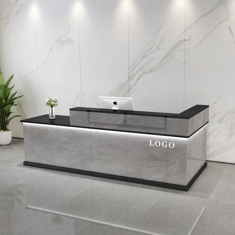 Storage Luxury Reception Desk  - Office Furniture In Usa ulasan dan harga