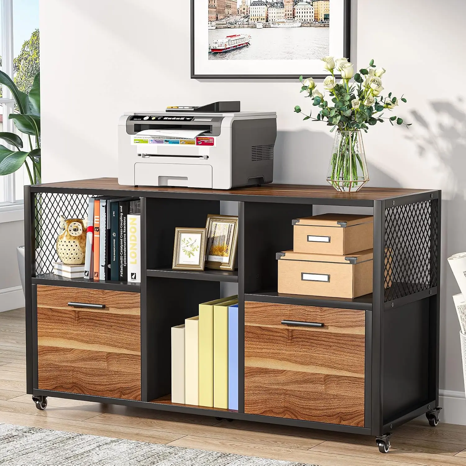 2 Drawer Wood File Cabinets, M - File Cabinet Lateral ulasan dan harga