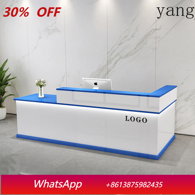 Storage Luxury Reception Desk  - Office Furniture In Usa ulasan dan harga