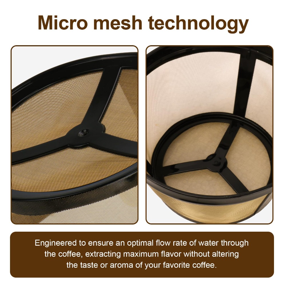 Reusable Coffee Filters Cup Co - Paper Basket Mesh ulasan dan harga