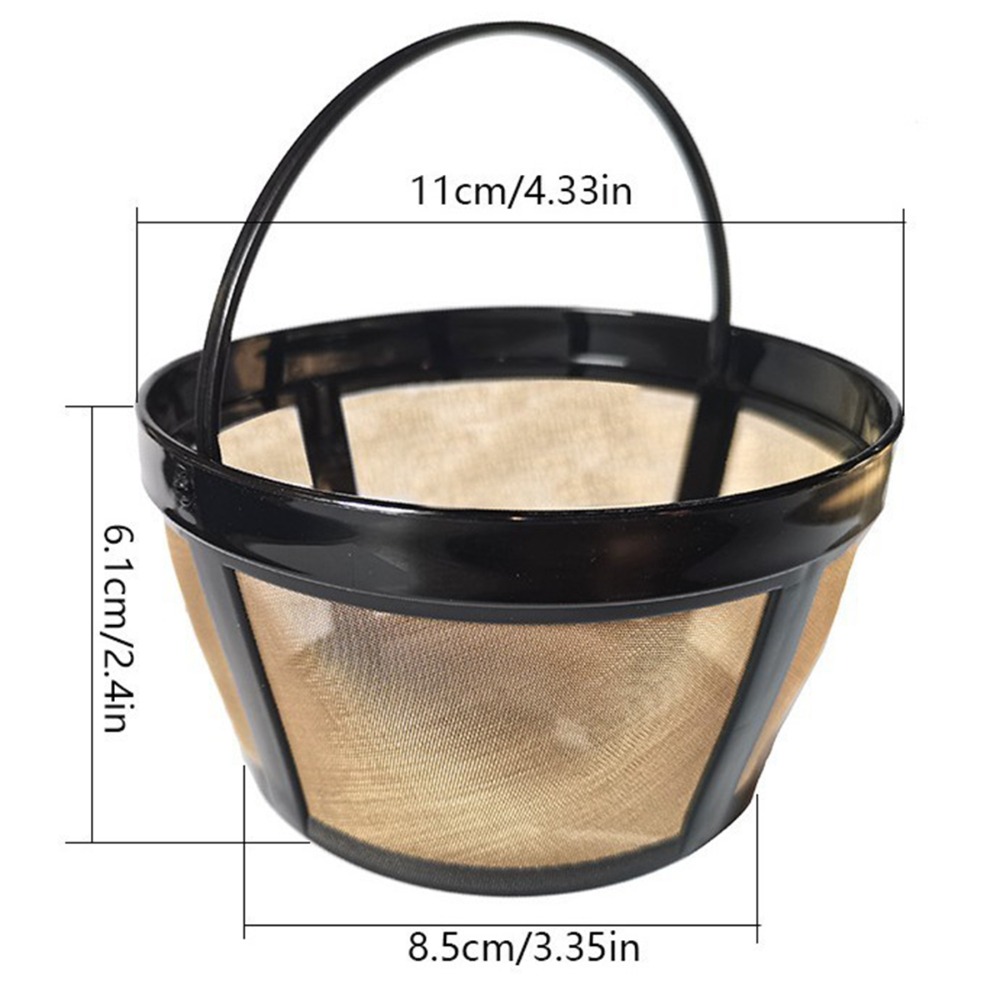 Reusable Coffee Filters Cup Co - Paper Basket Mesh ulasan dan harga