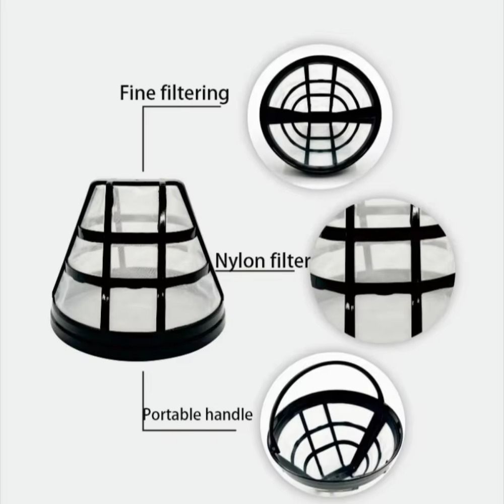 4Pcs With Handle Coffee Mesh F - Paper Basket Mesh ulasan dan harga