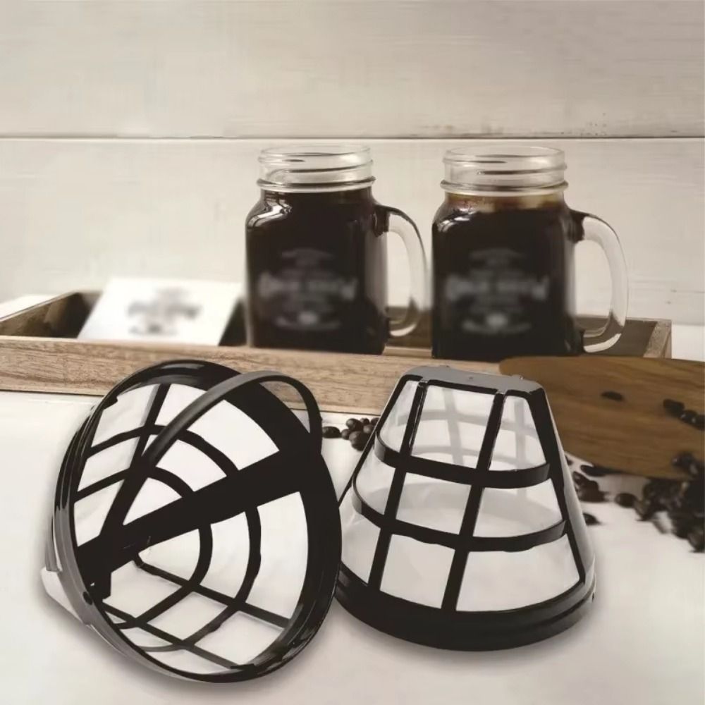 4Pcs With Handle Coffee Mesh F - Paper Basket Mesh ulasan dan harga