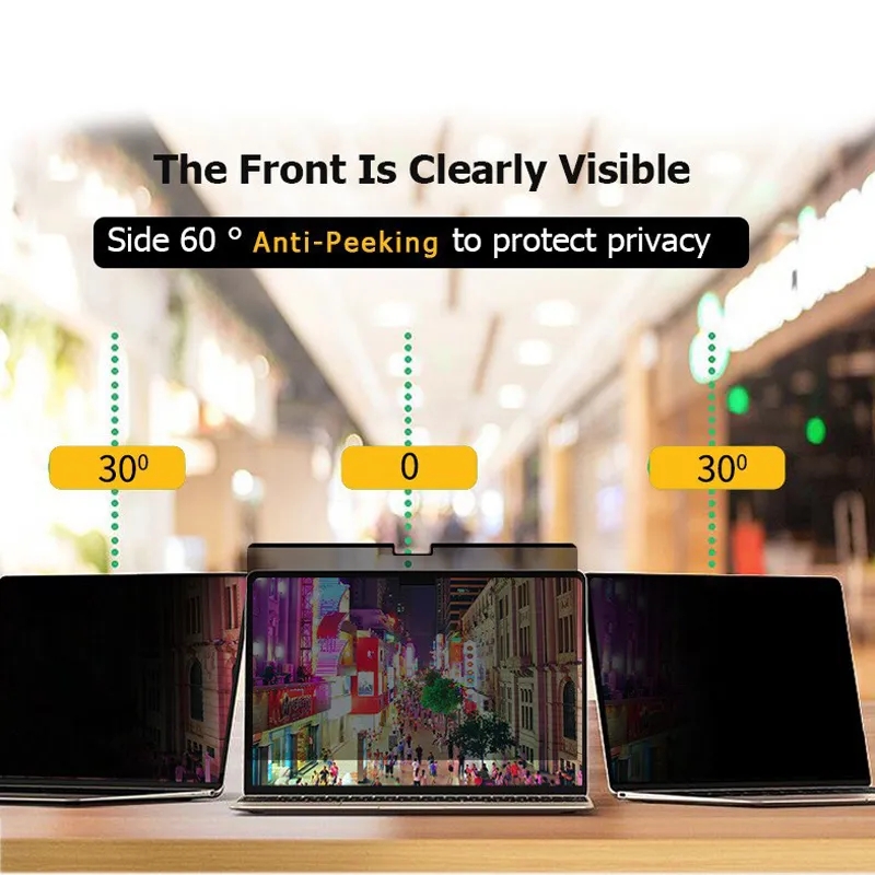 Magnetic Anti Spy Film For Mac - Monitor Privacy Filter ulasan dan harga