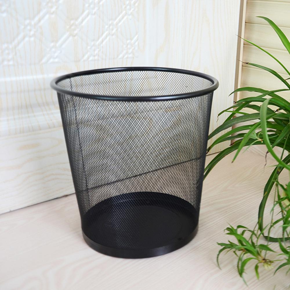 Iron Mesh Waste Bin Garbage Ba - Paper Basket Mesh ulasan dan harga